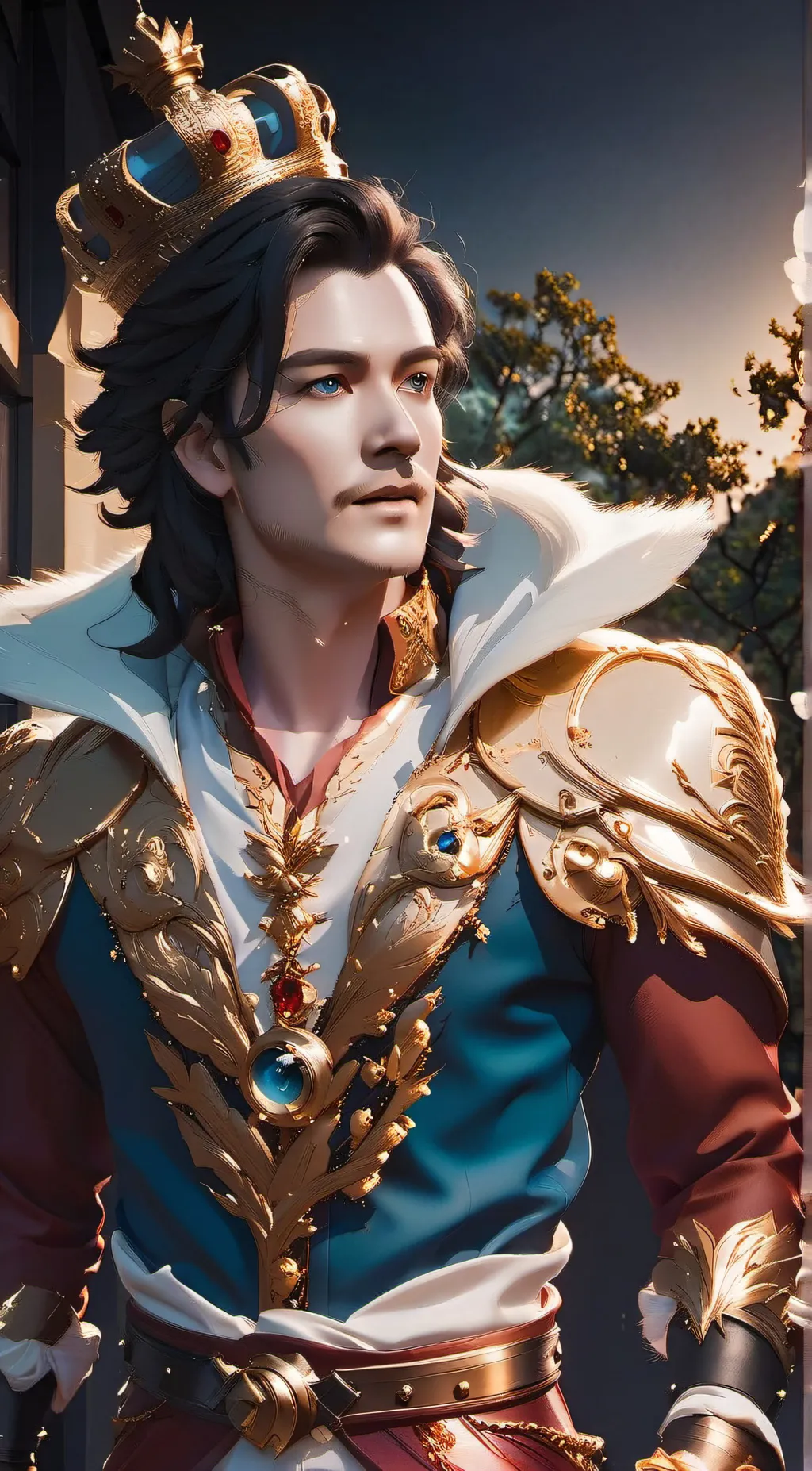 ai character: Prince Alexander  background