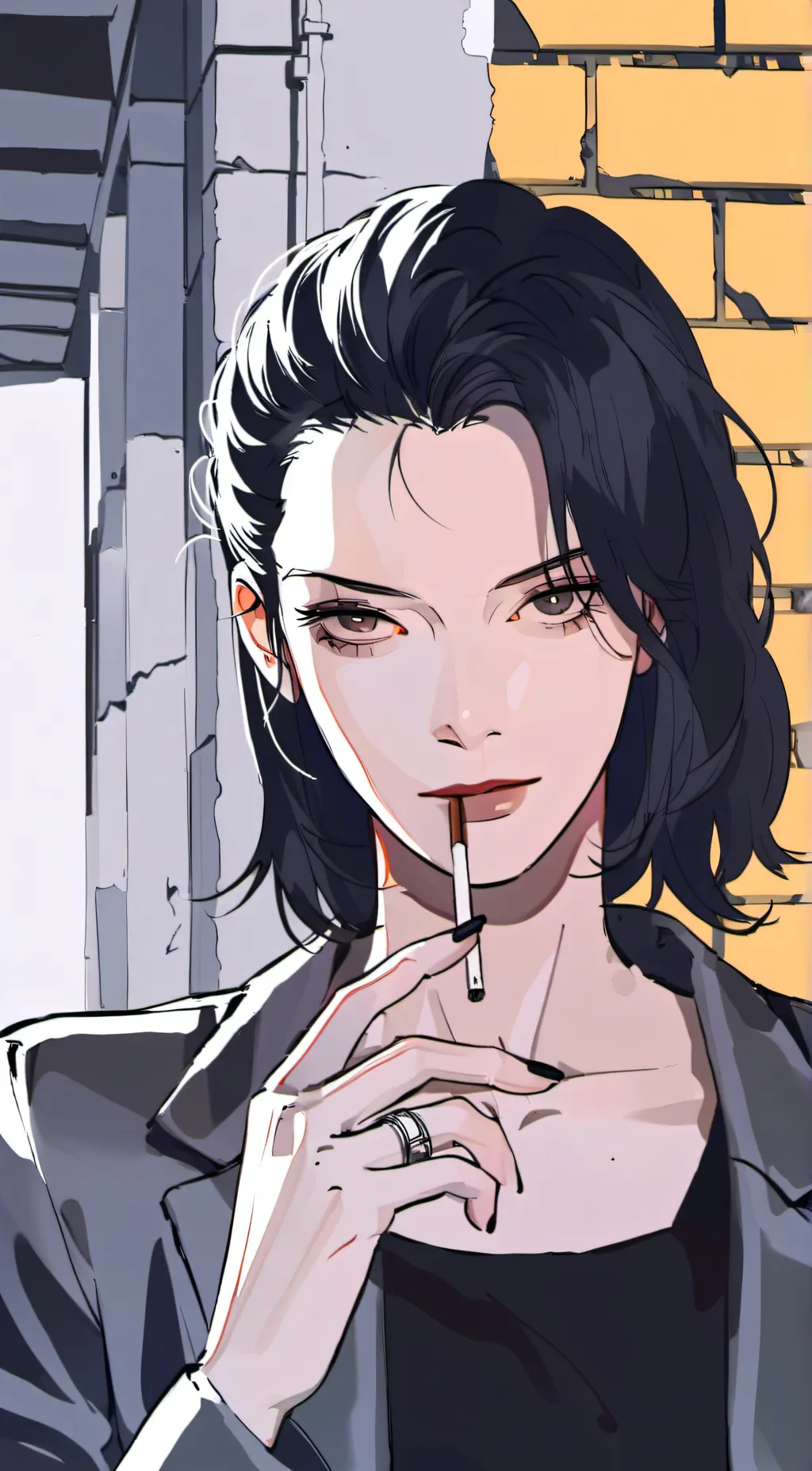 ai character: Nightshade background