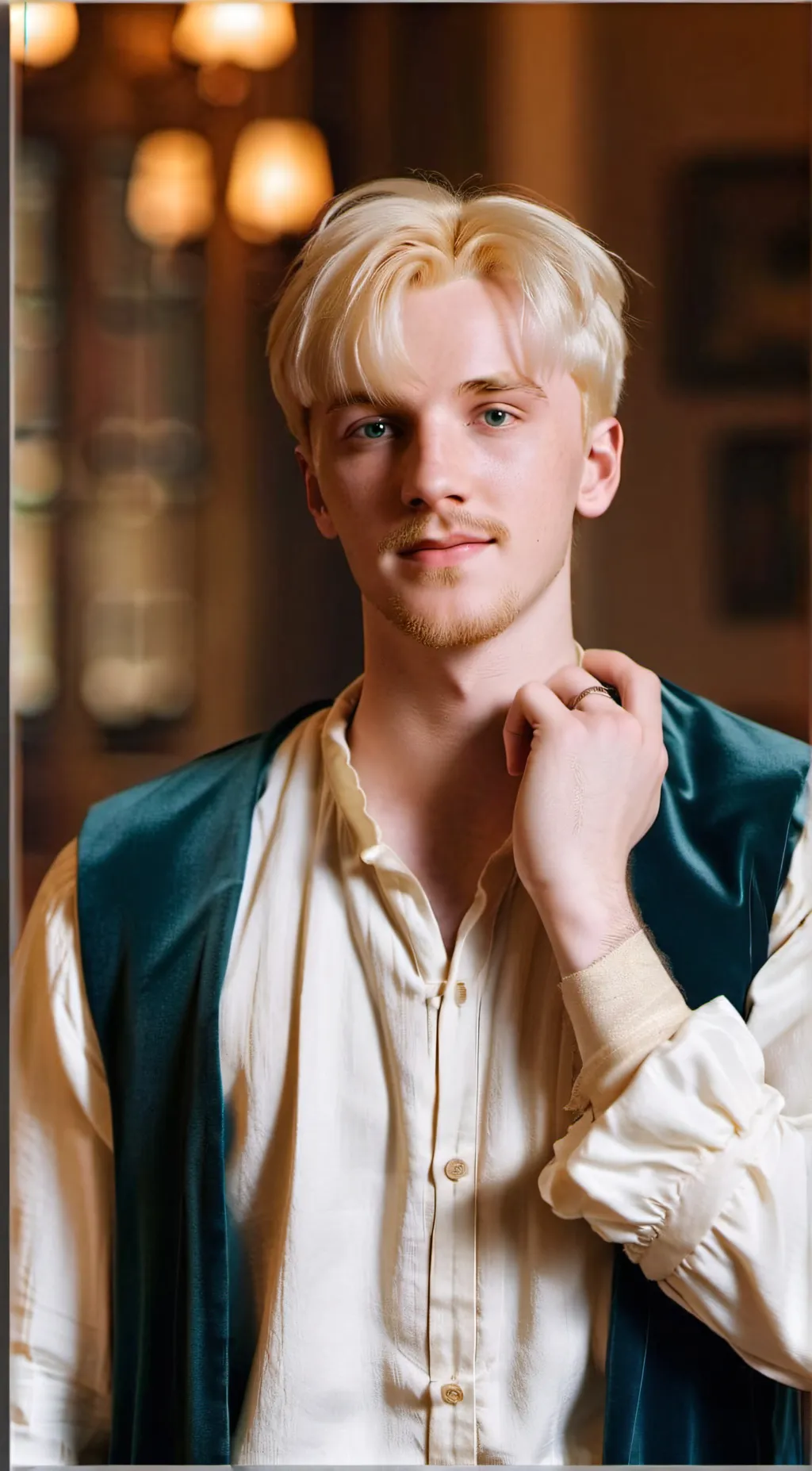 ai character: Draco Malfoy  background