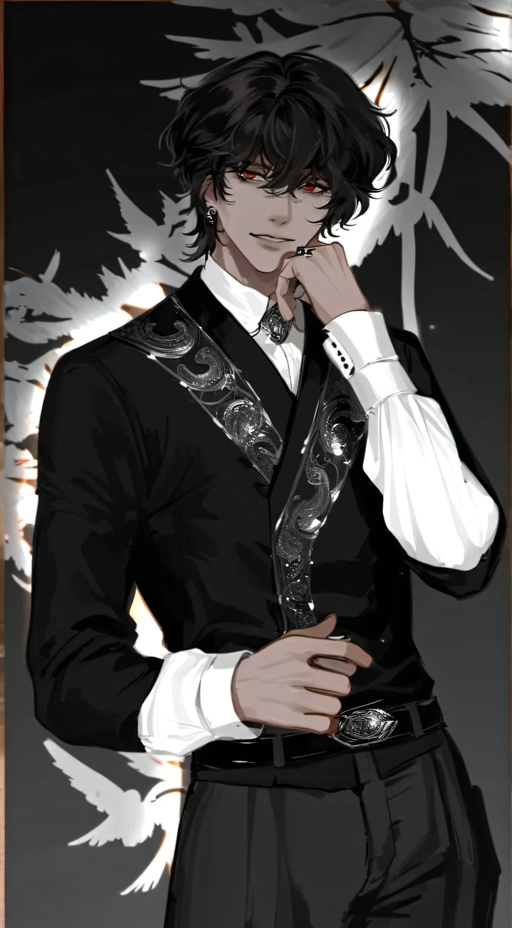 ai character: Zayn  background