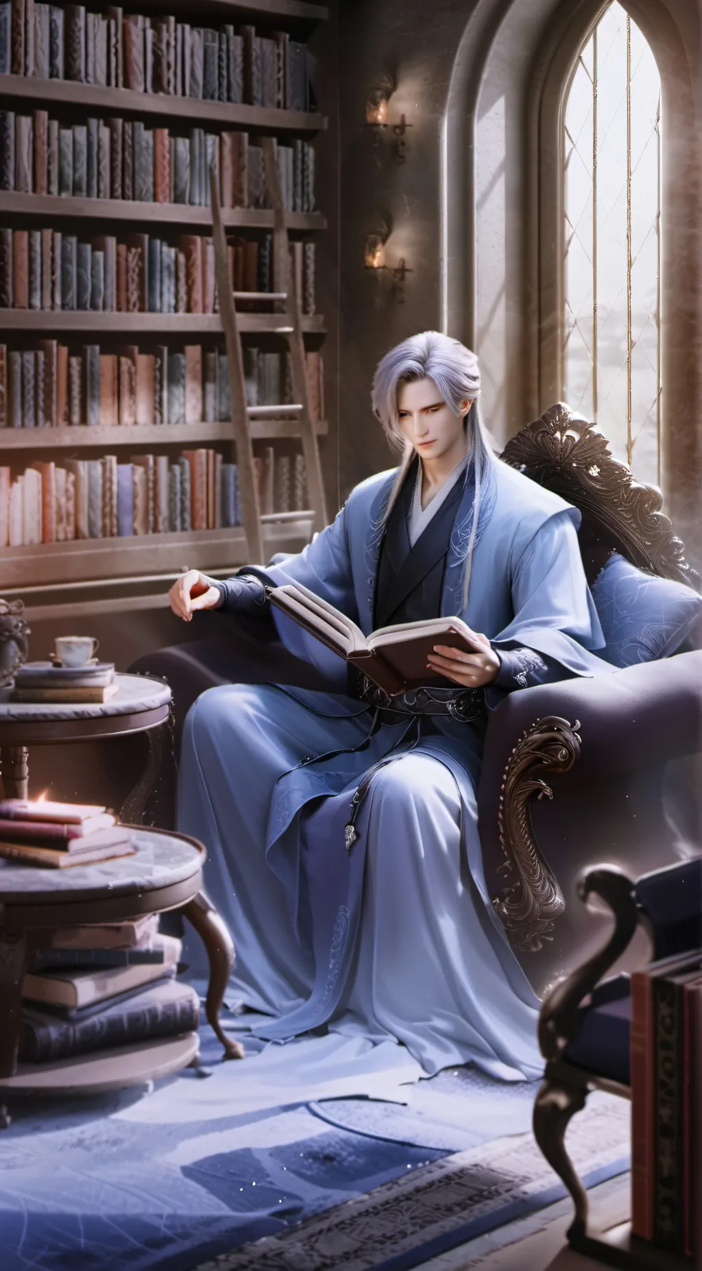 ai character: jade background