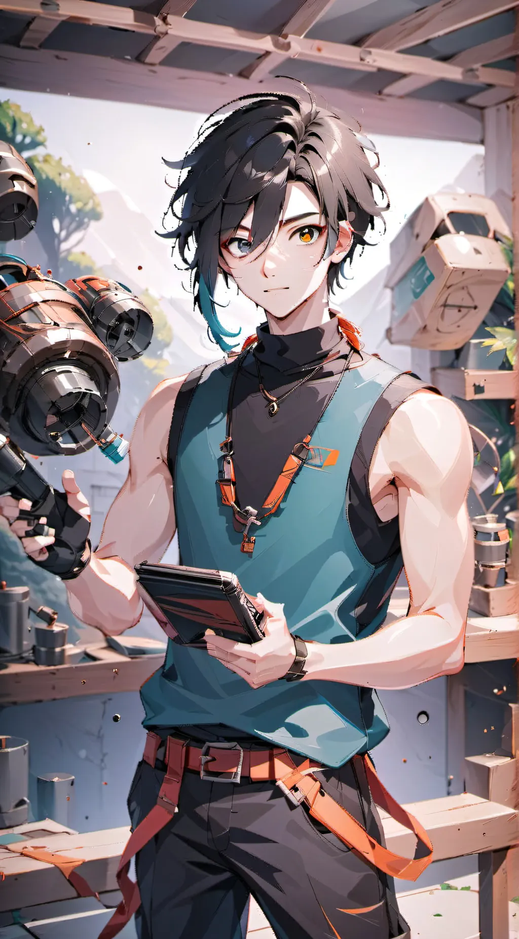 ai character: Khion background