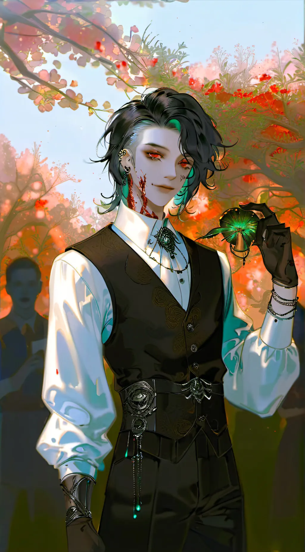 ai character: Axel (Zombie) background