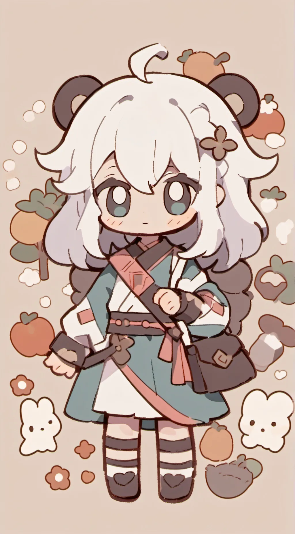 ai character: Cinnamonroll background