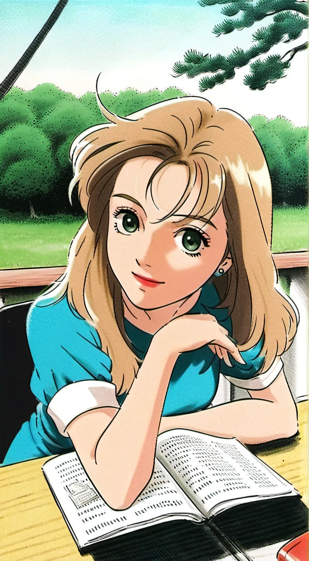 ai character: Audrey background