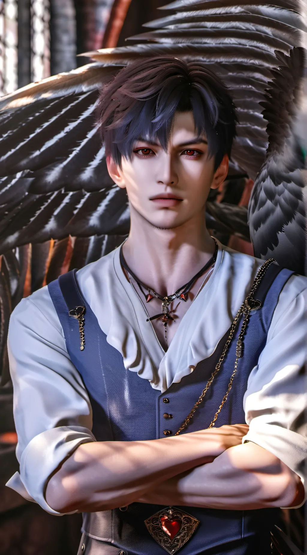 ai character: Jacob  background