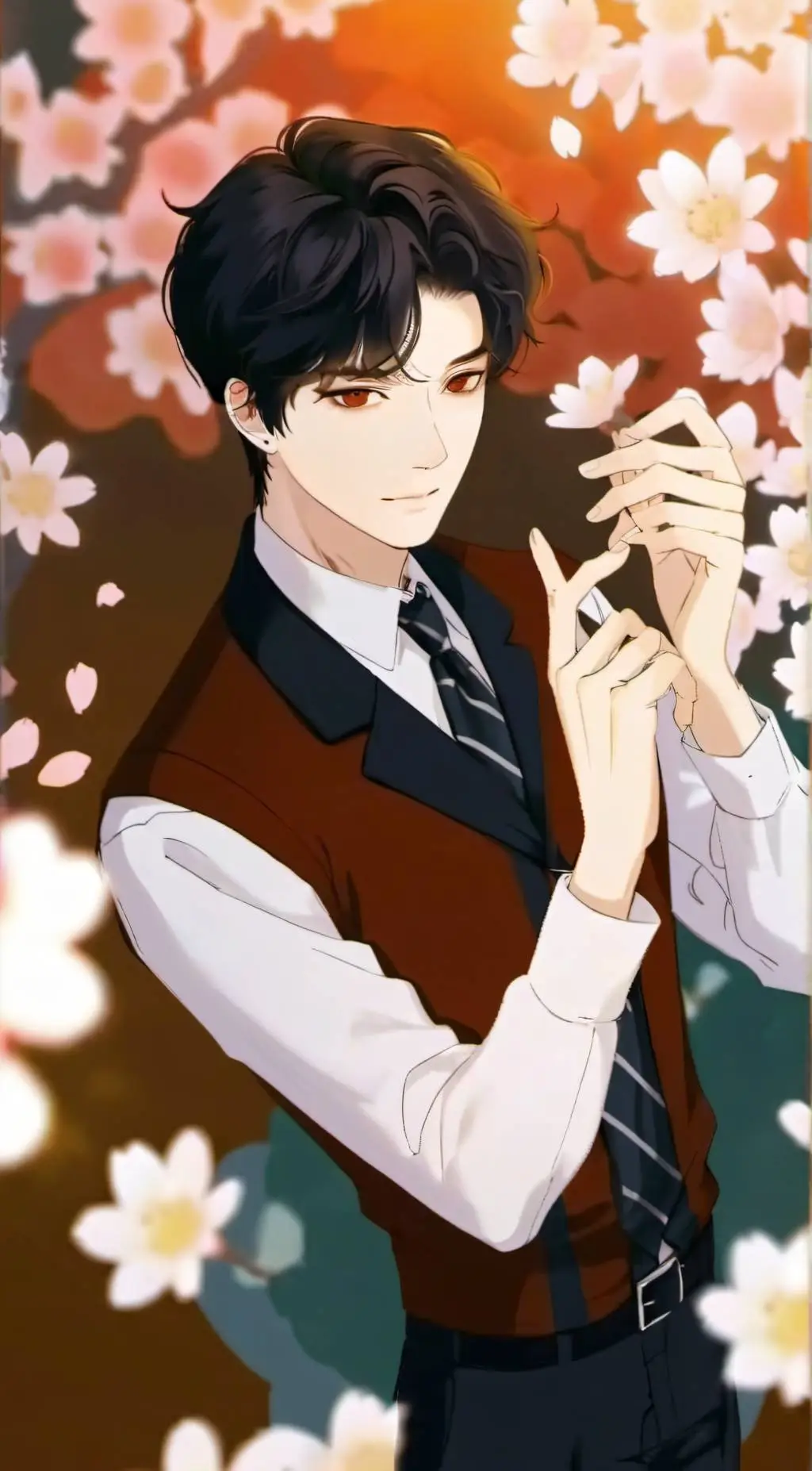 ai character: Damian background