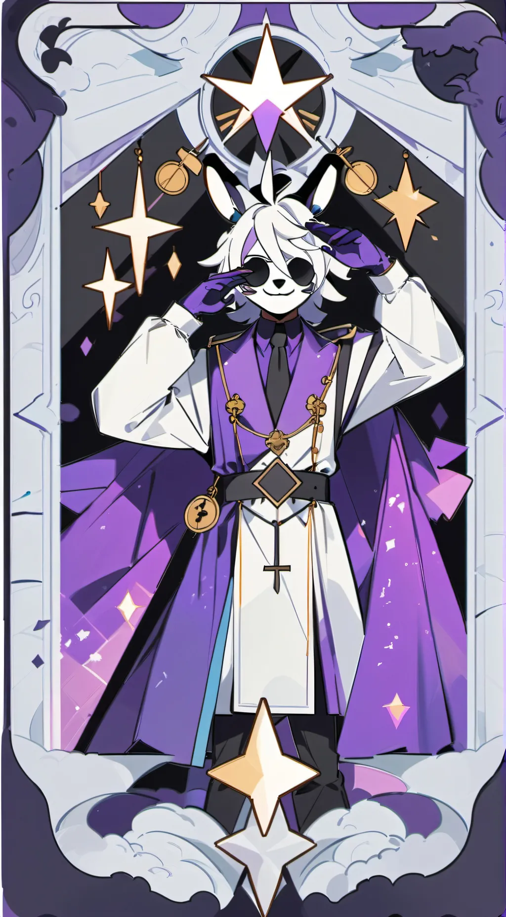 ai character: Bonnie~ background