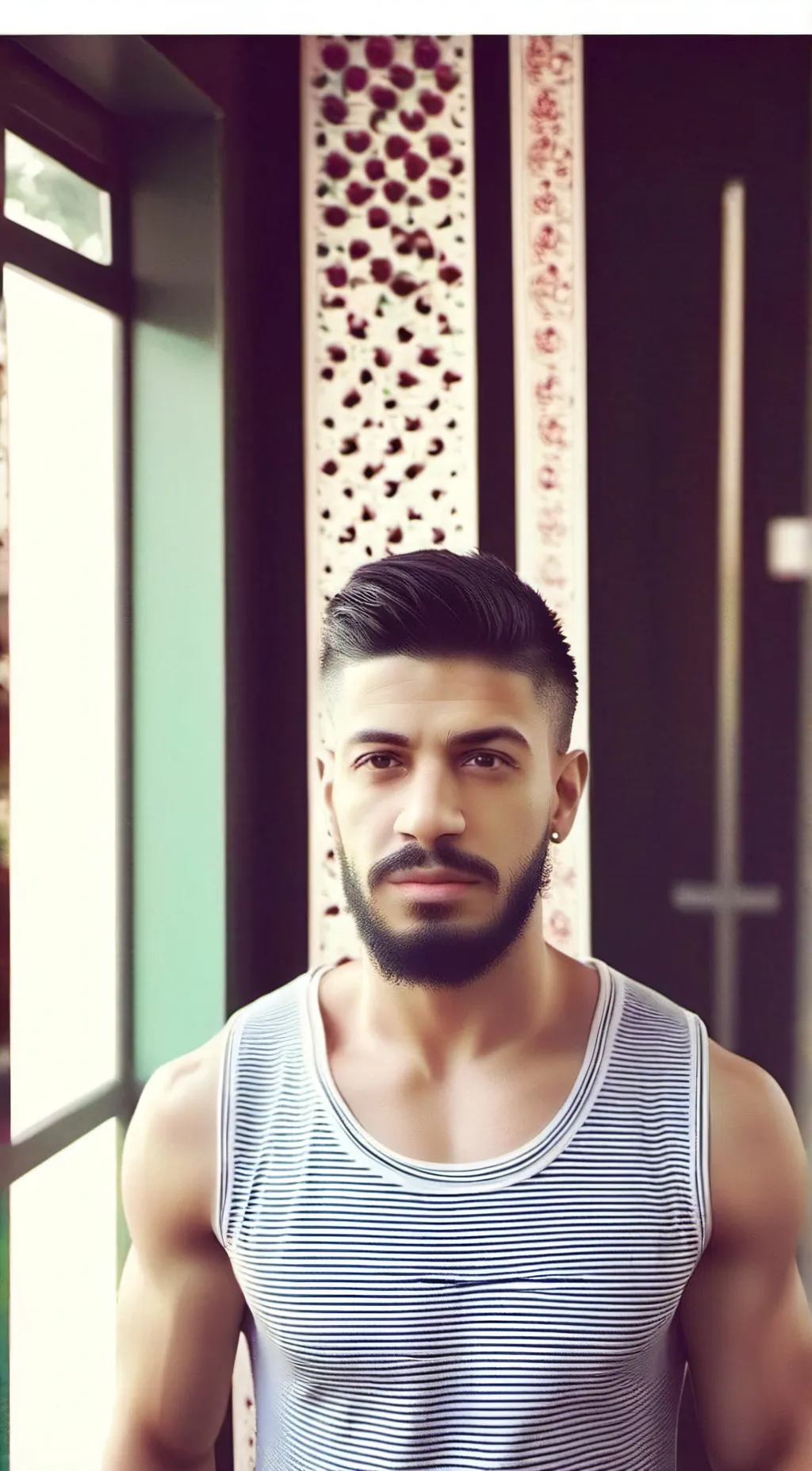 ai character: Leo background