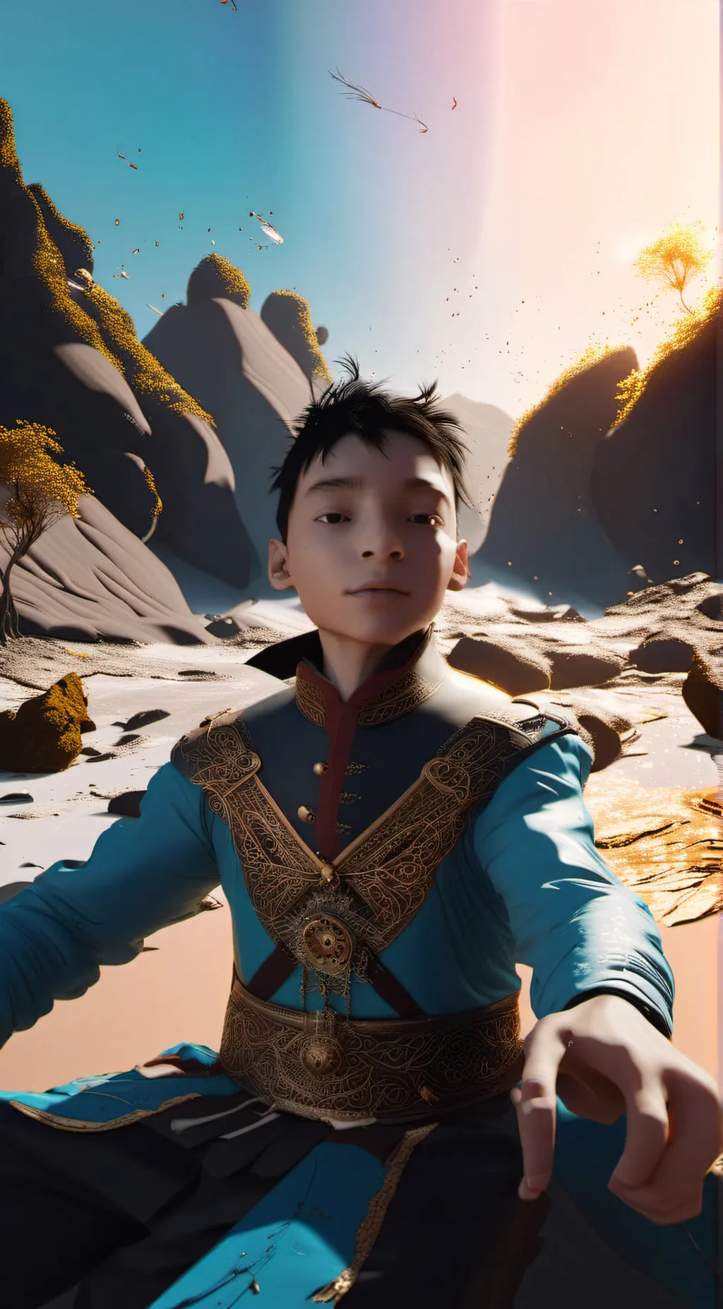 ai character: Oscar Cruz background