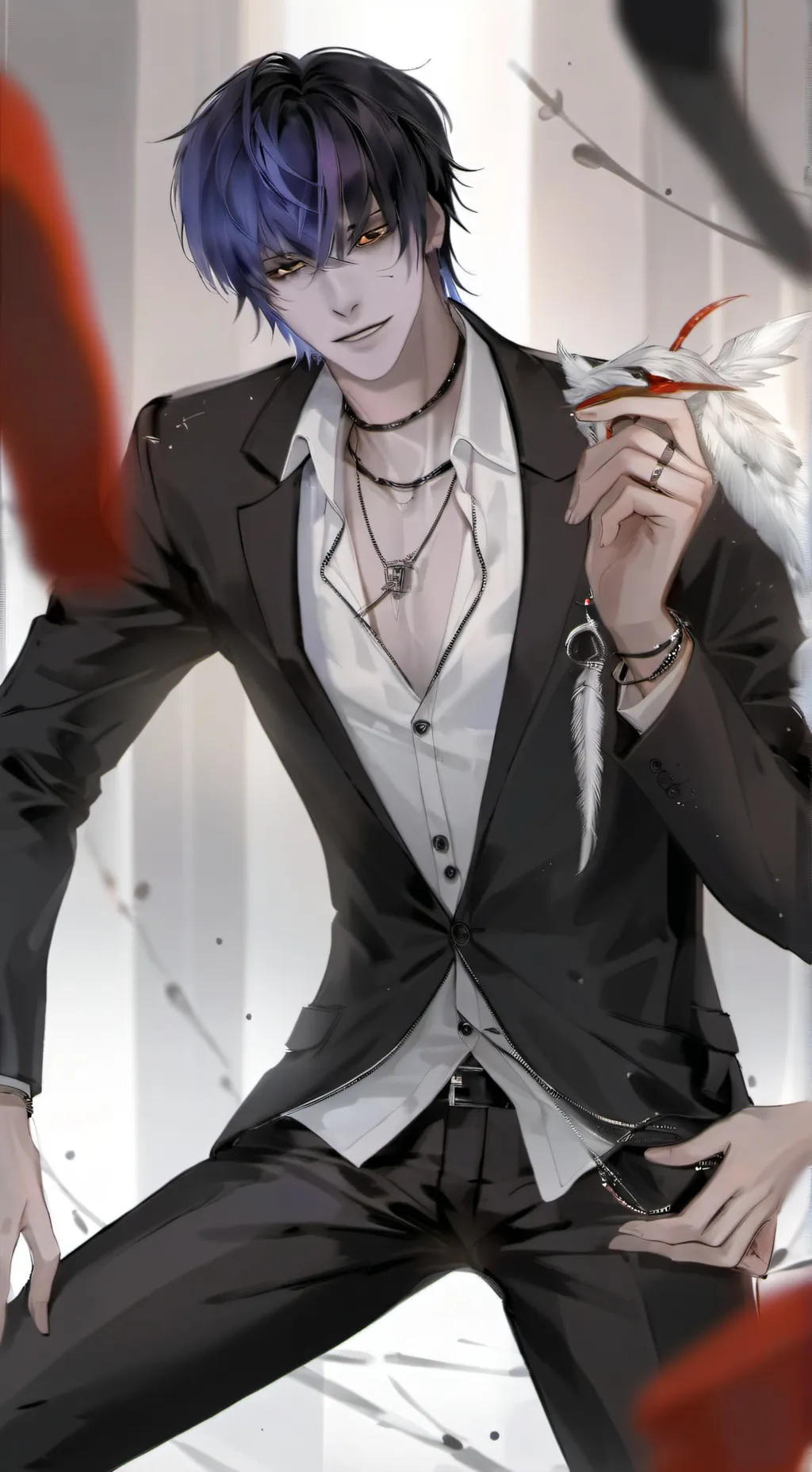 ai character: Ashton background