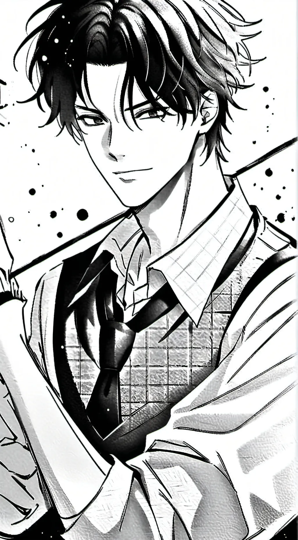 ai character: Mr Tom  background