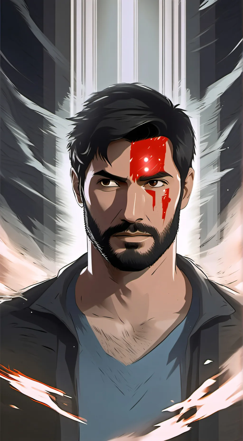 ai character: micheal background