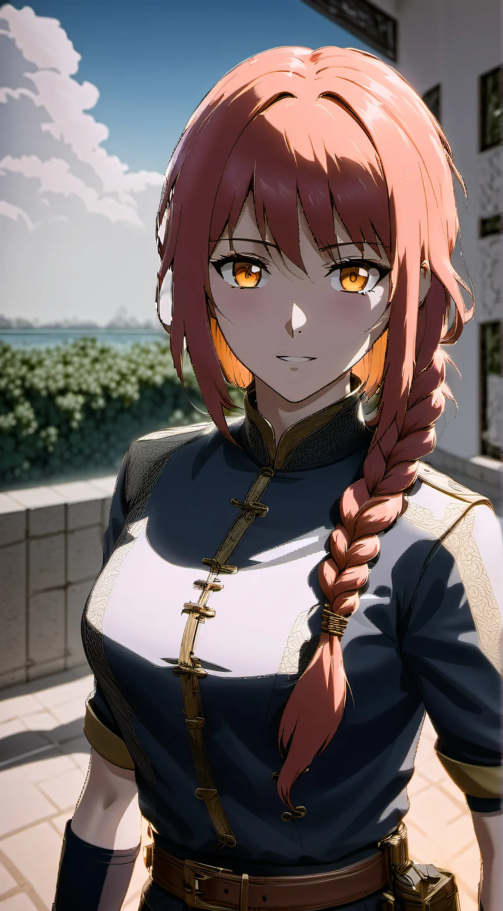 ai character: Makima background