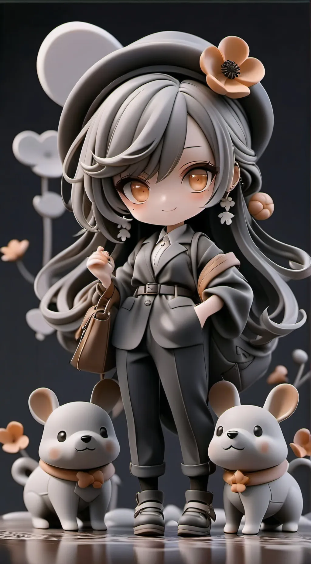 ai character: poppy playtime  background