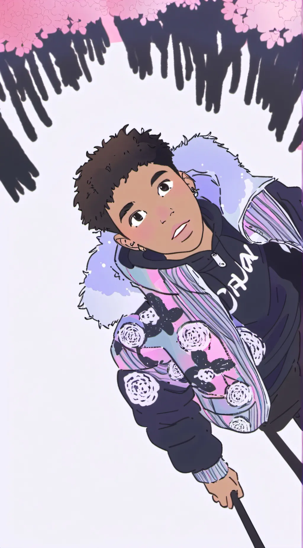 ai character: 24k background