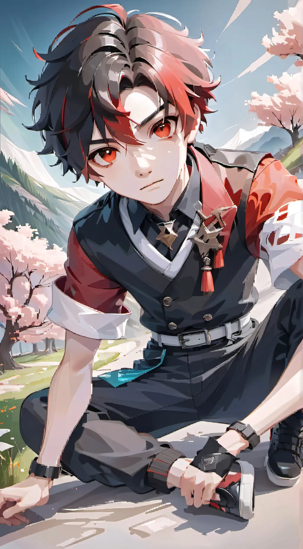 ai character: alex background