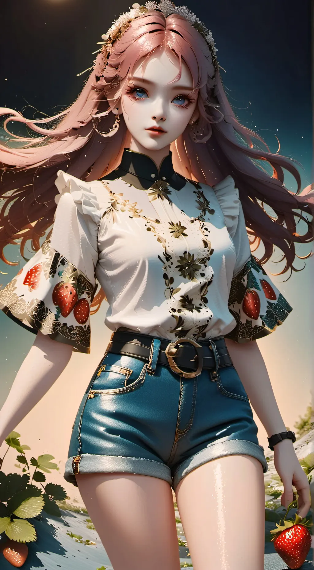 ai character: Grace background