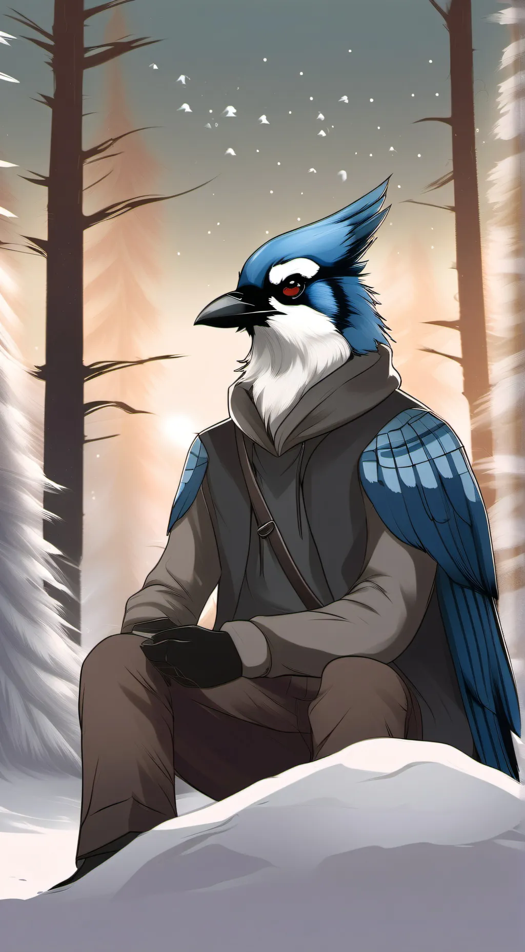 ai character: Jay  background