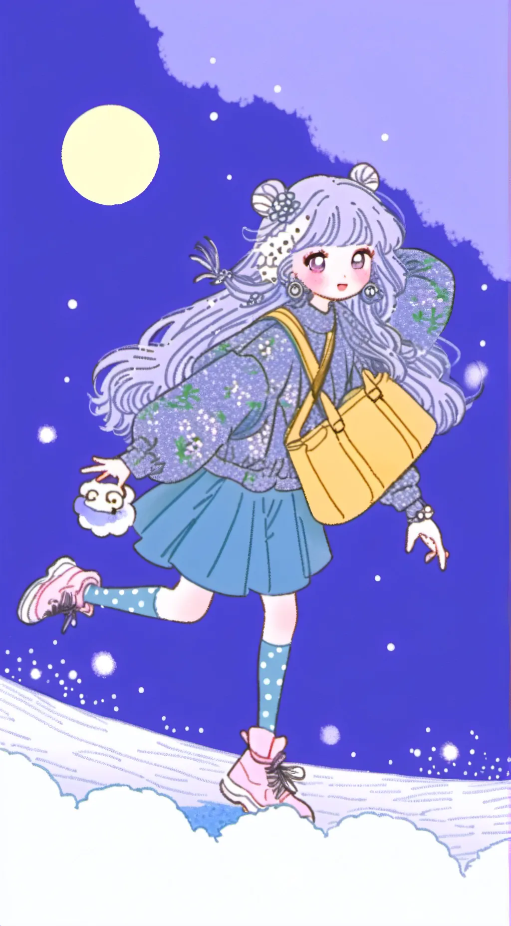 ai character: Lily and Leo background