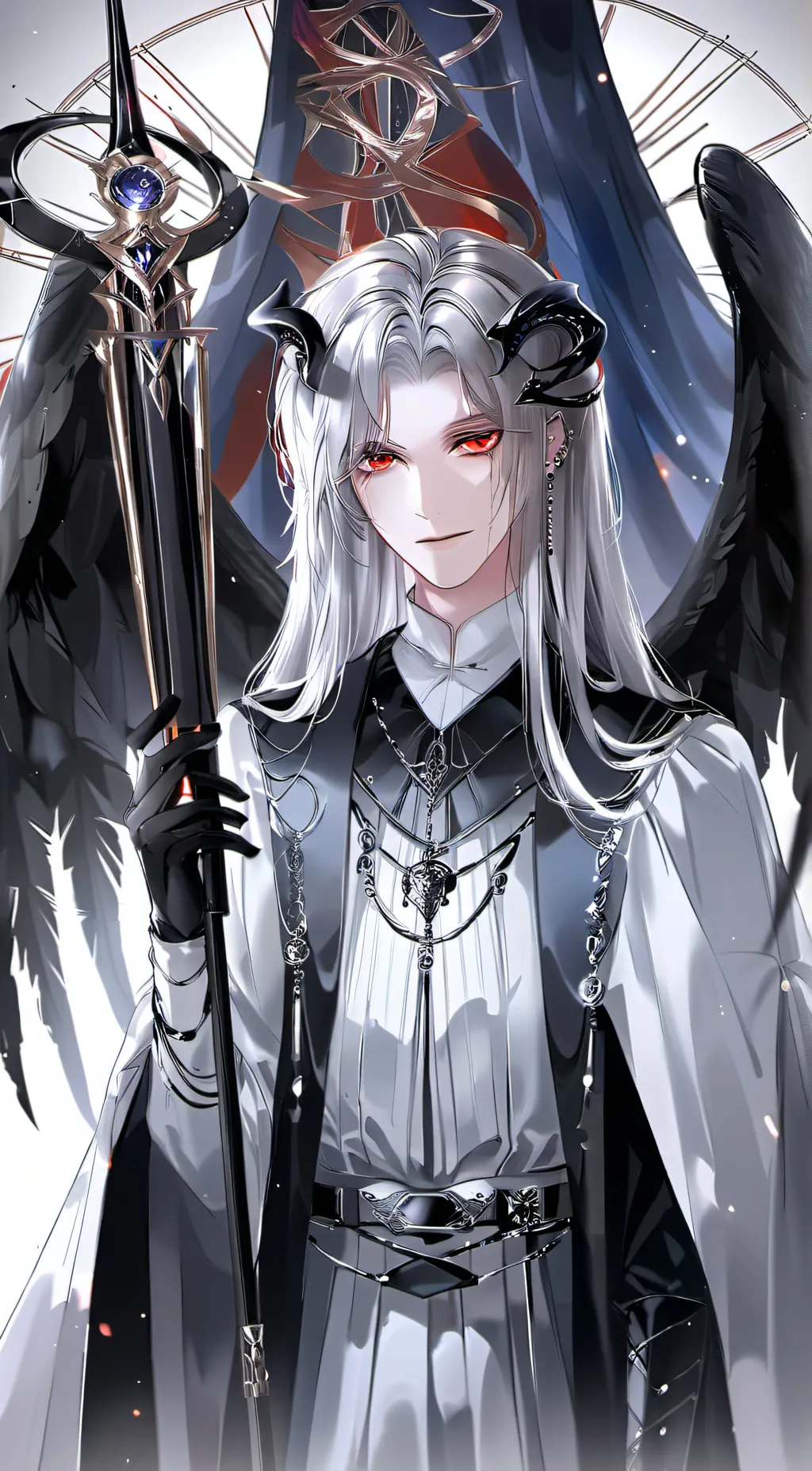 ai character: ✩Satan✩ background