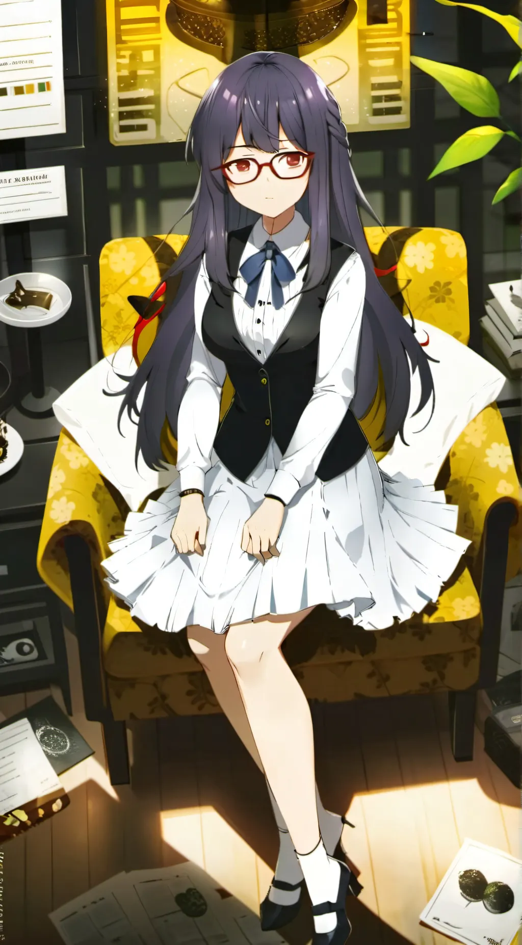 ai character: Kary  background