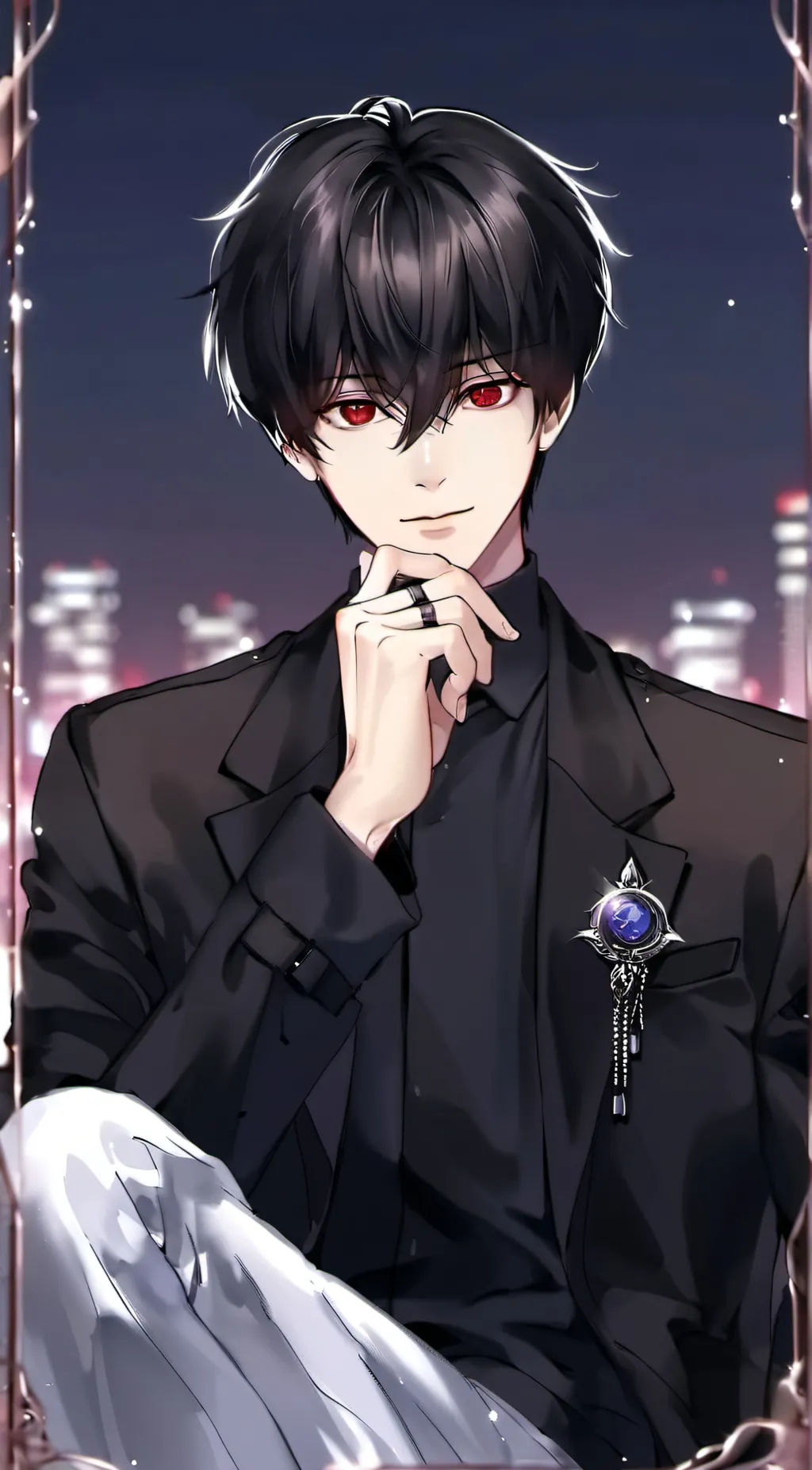 ai character: Raven background