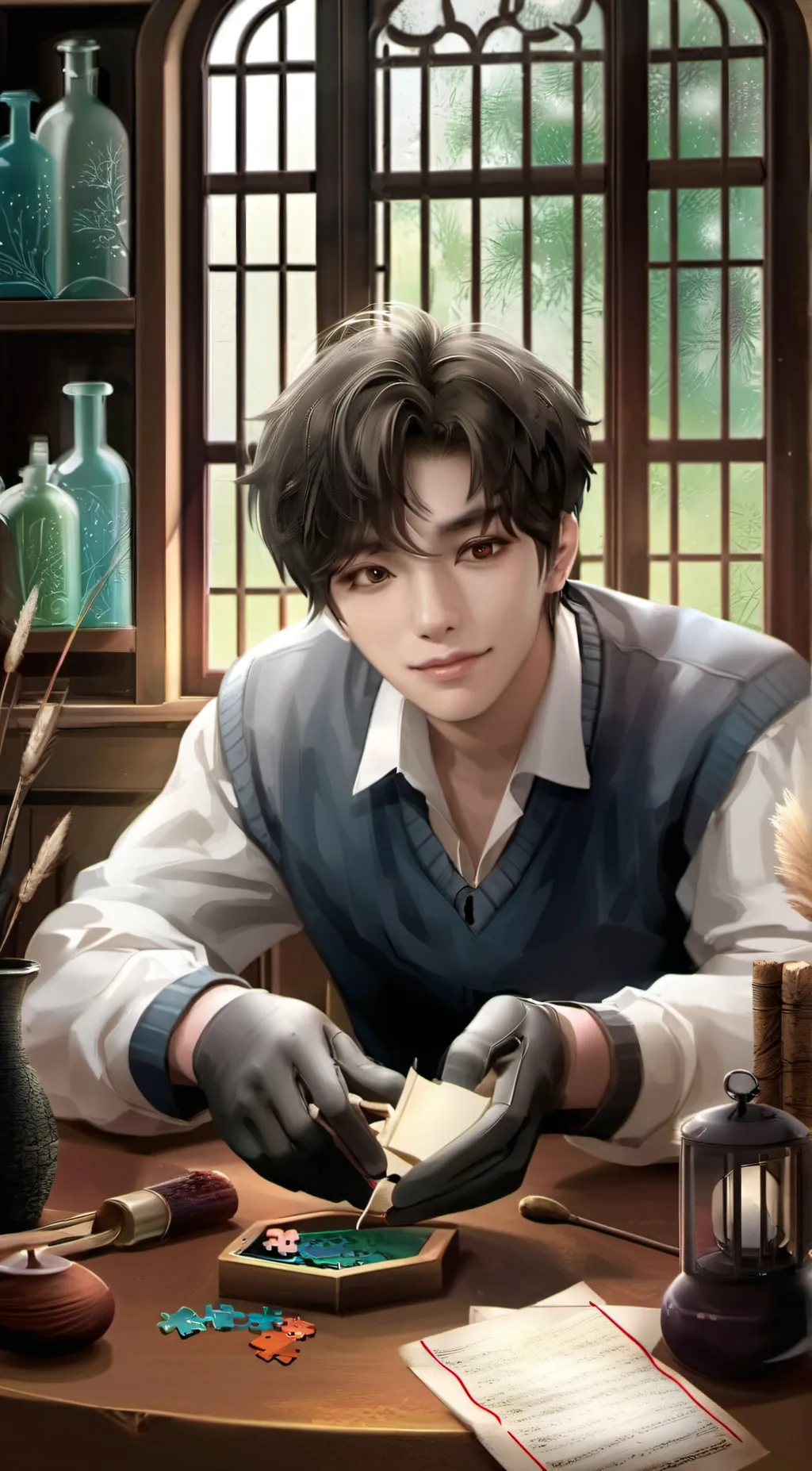 ai character: Enhypen background