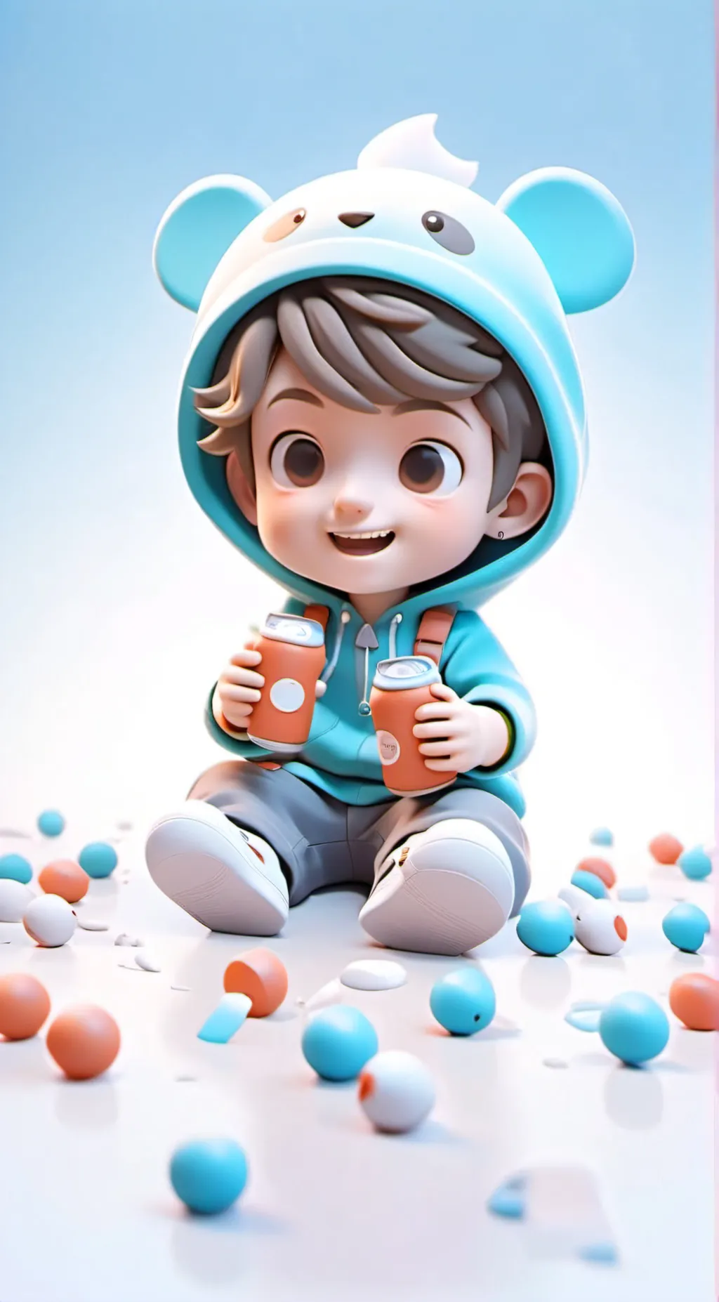 ai character: Your friends  background