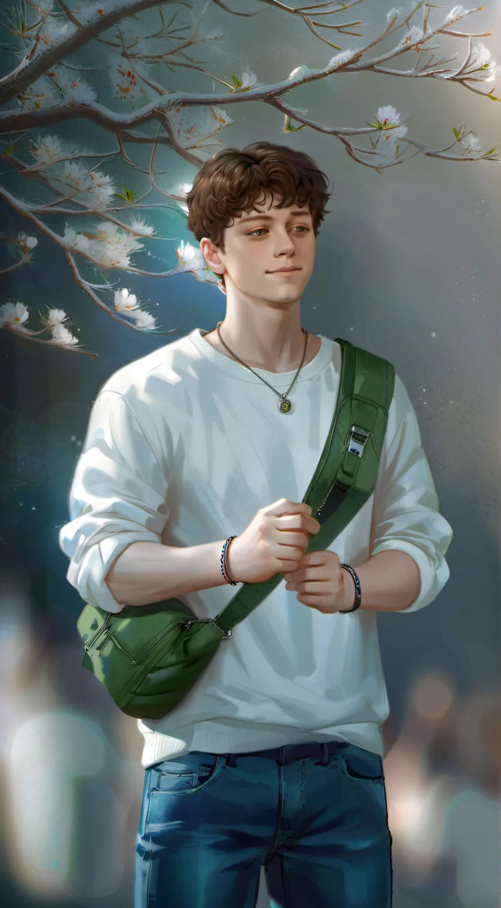 ai character: Lucas background