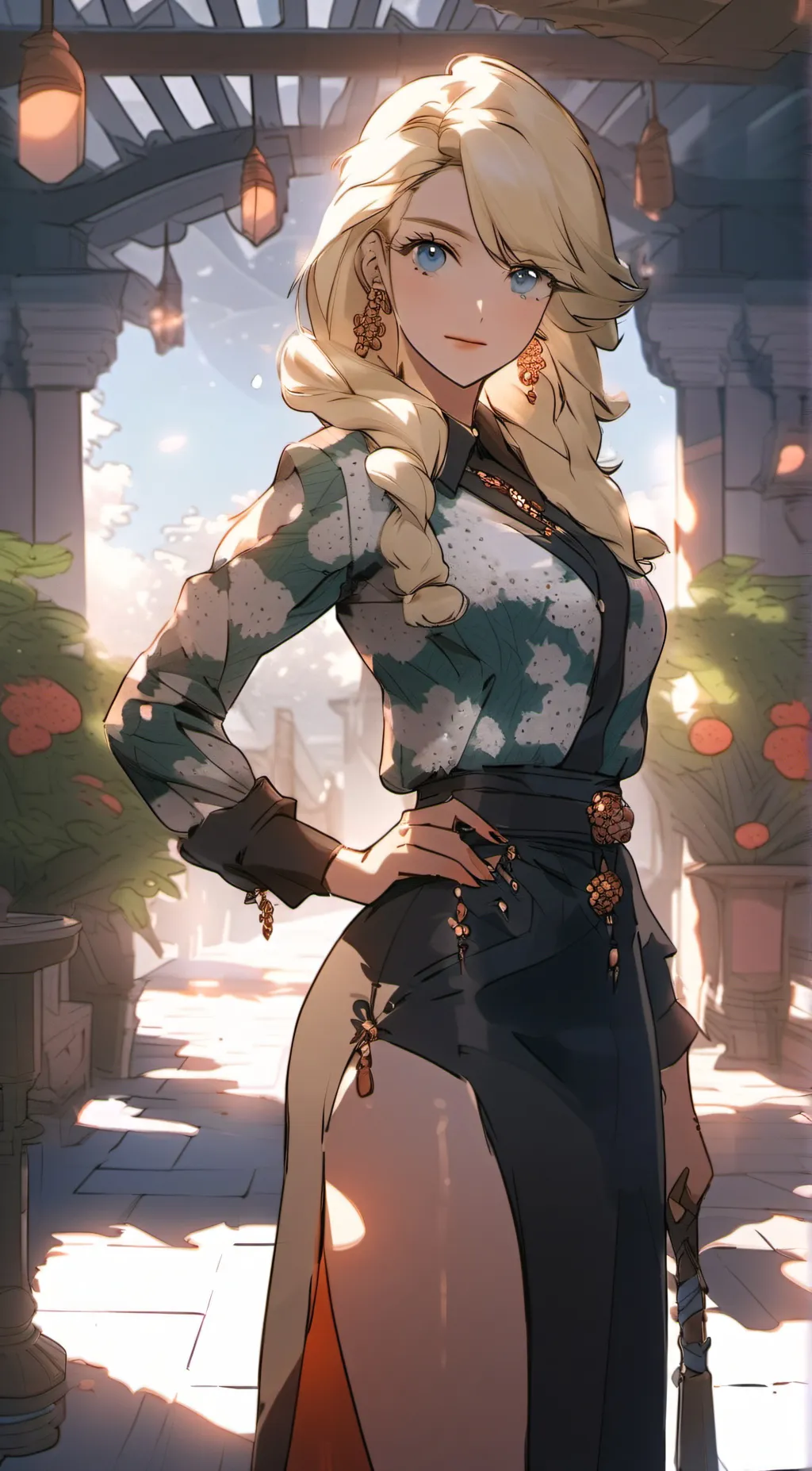 ai character: Tina background