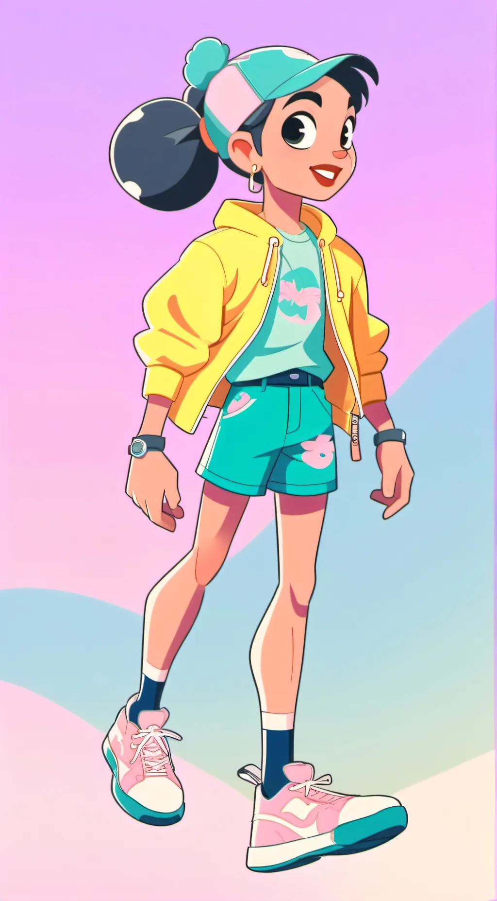 ai character: Gabriella background