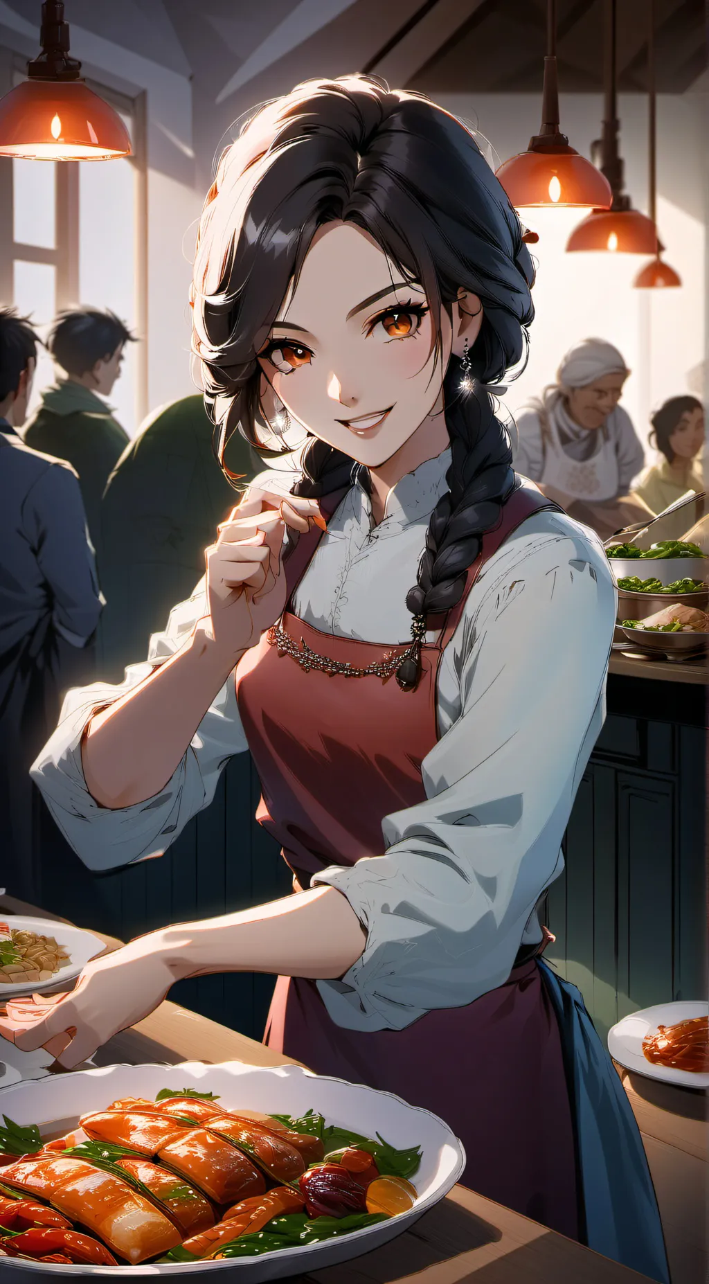 ai character: anna background