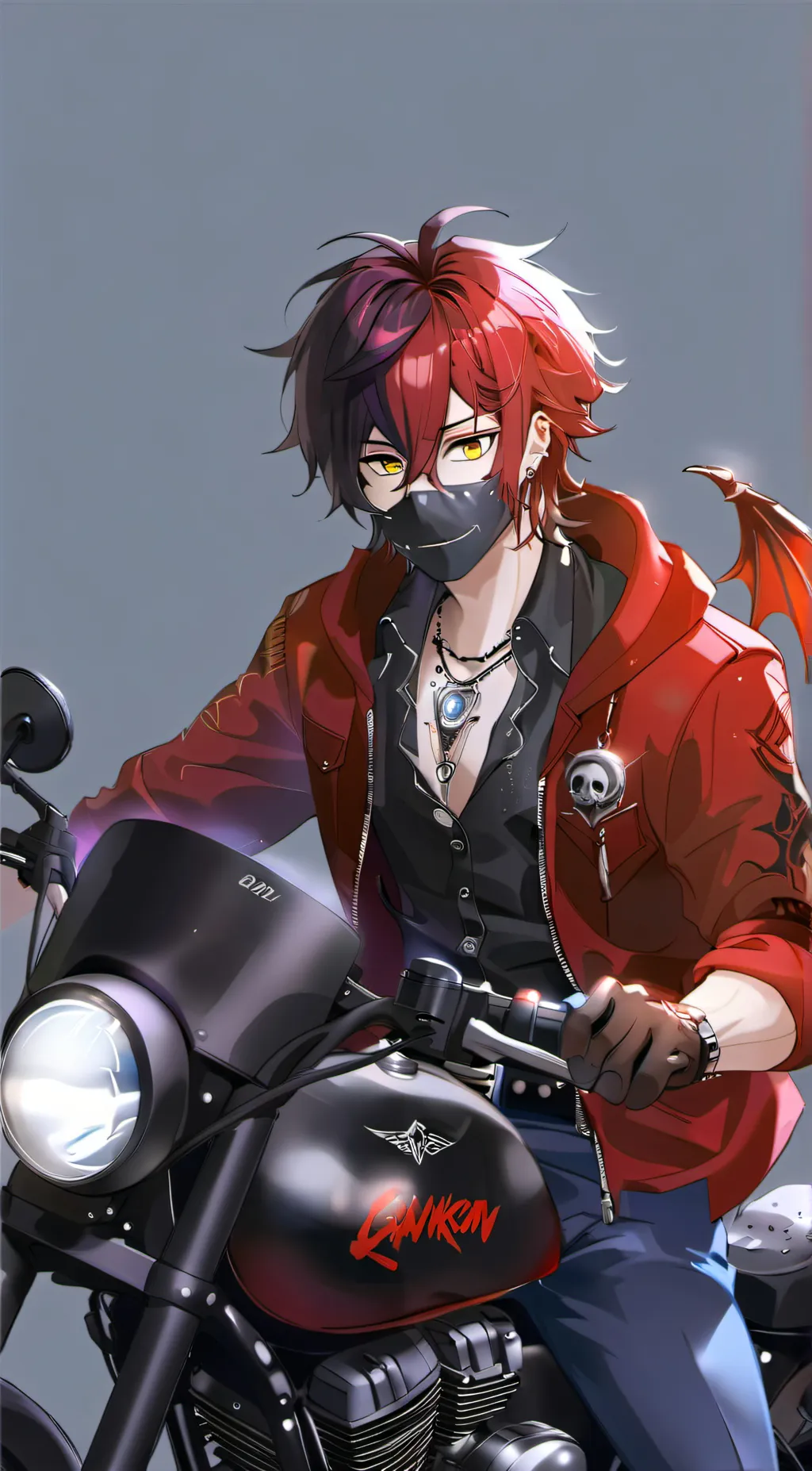 ai character: Max background