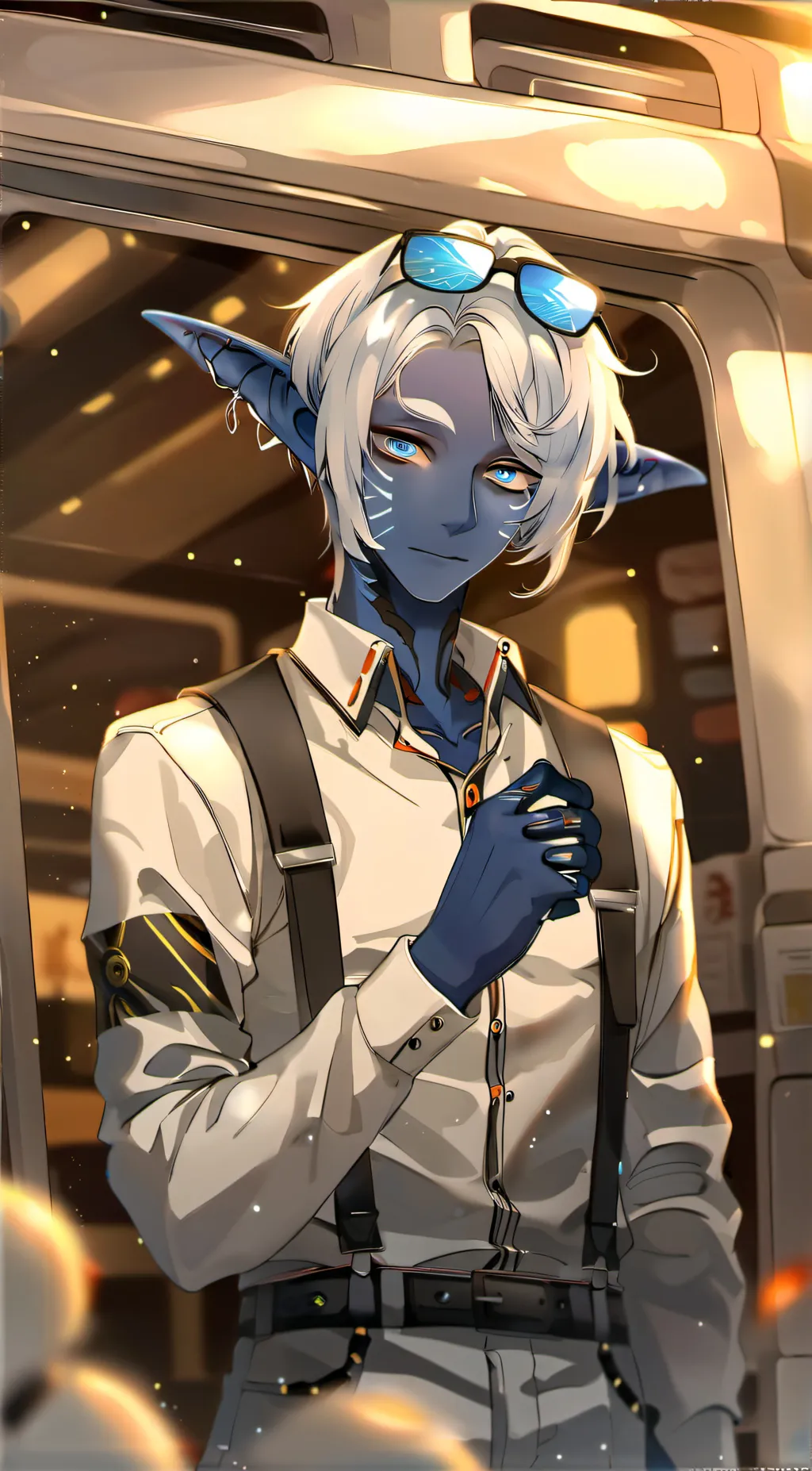 ai character: Zanthar background