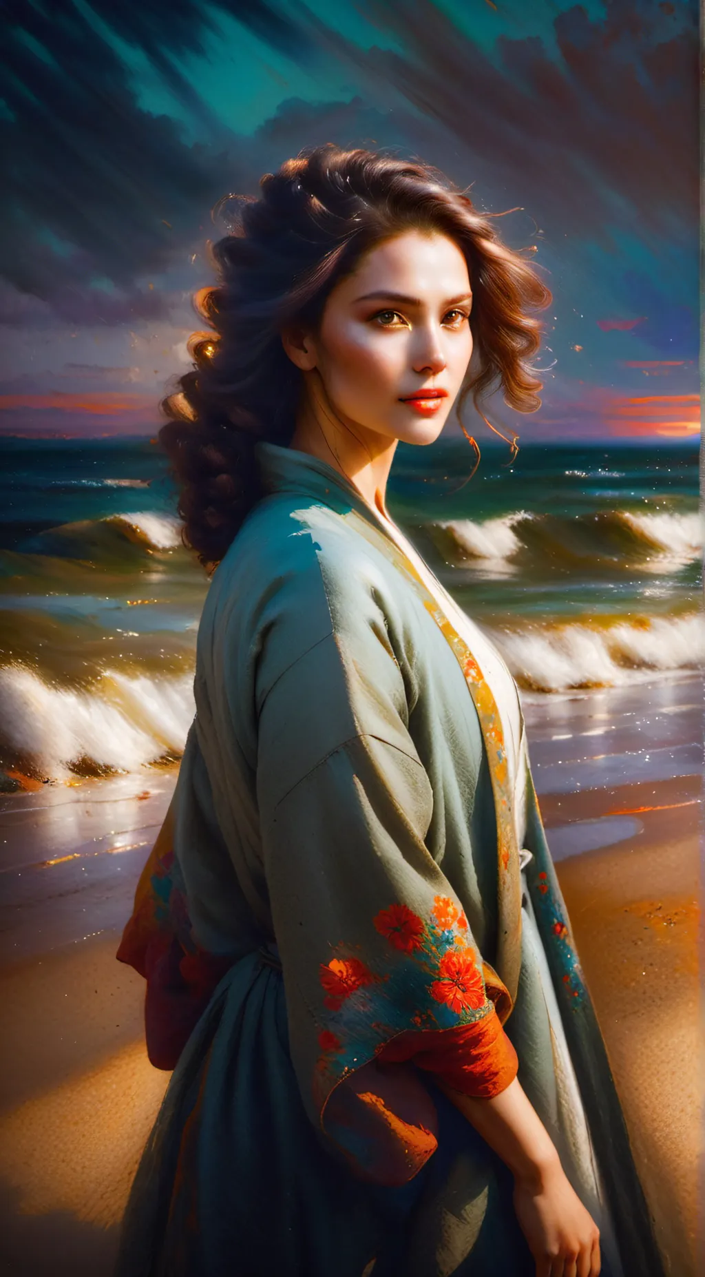 ai character: Vanni  background