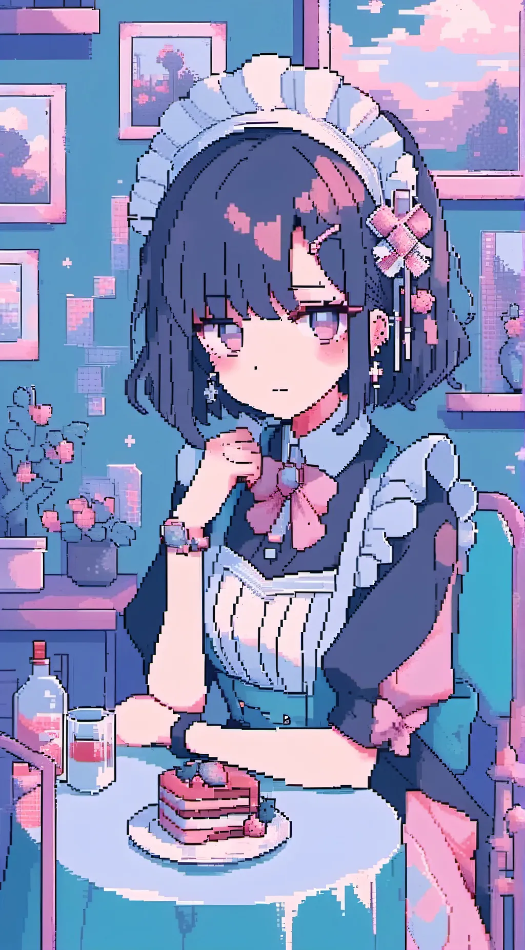 ai character: Lily background