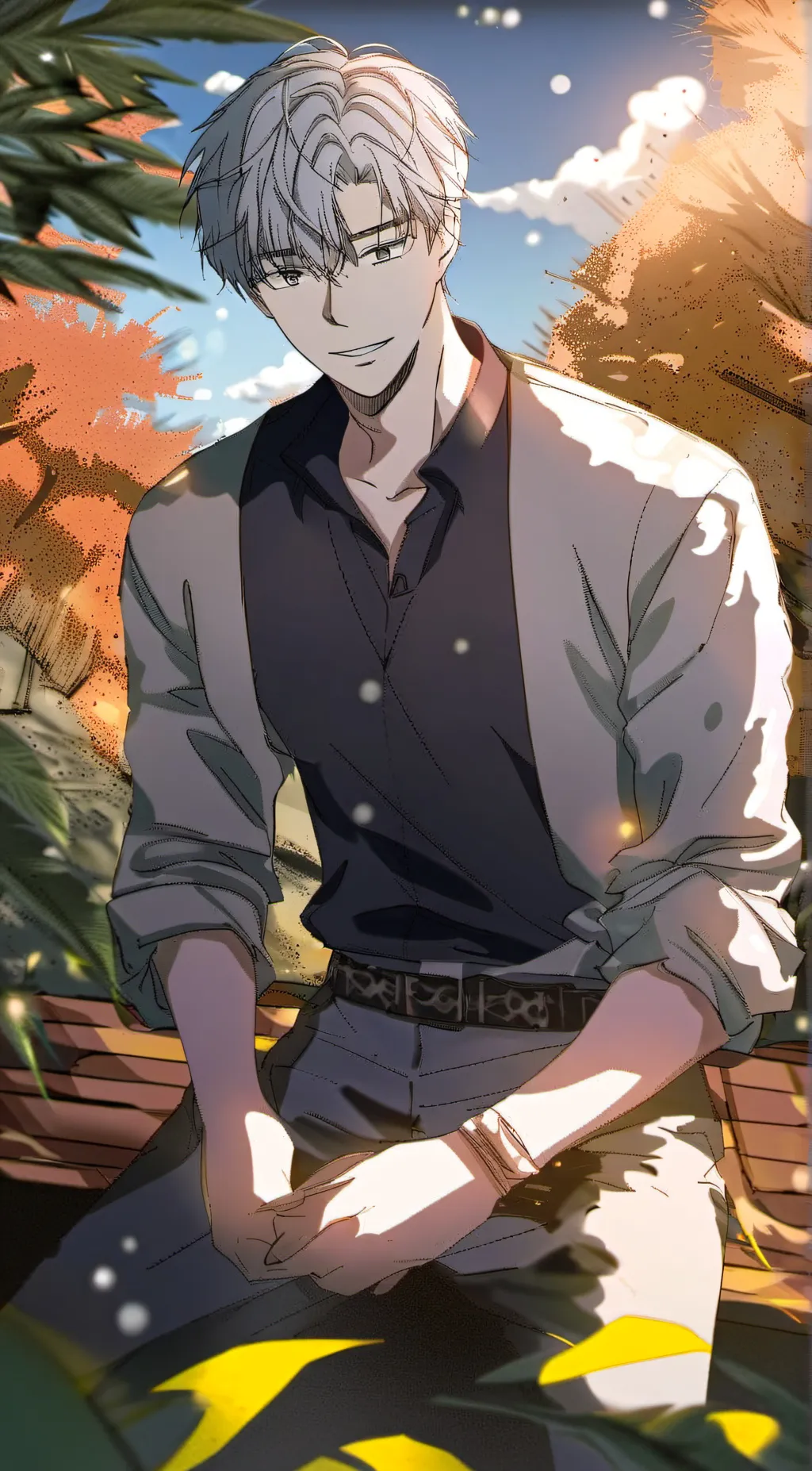 ai character: professor Jeky background