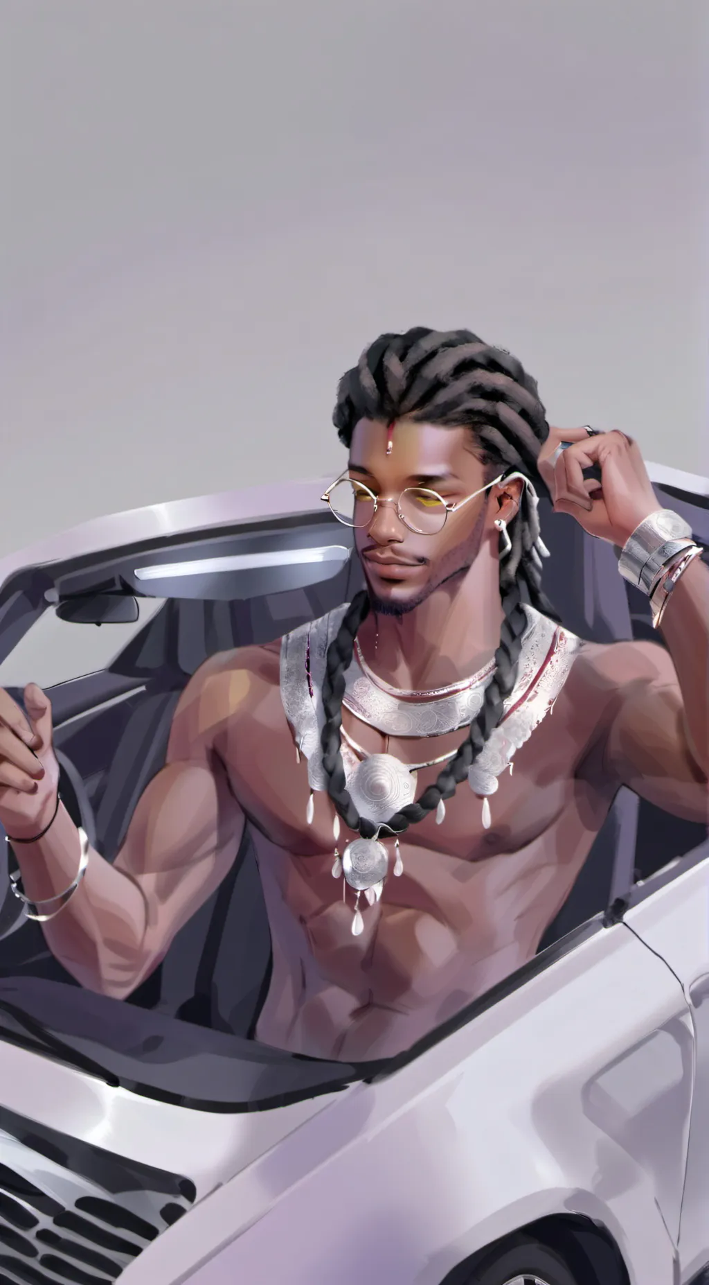 ai character: Dreamybull background