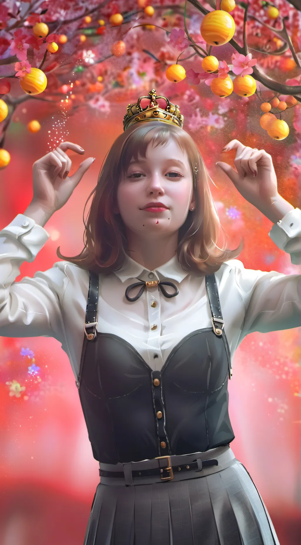 ai character: regina george  background