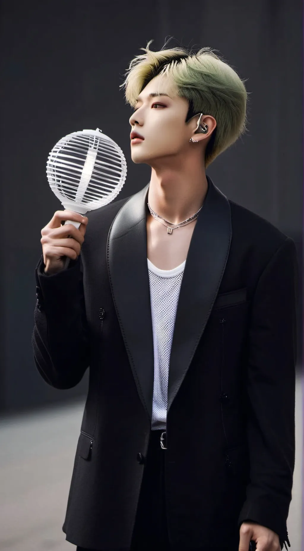 ai character: Hyunjin (Skz) background
