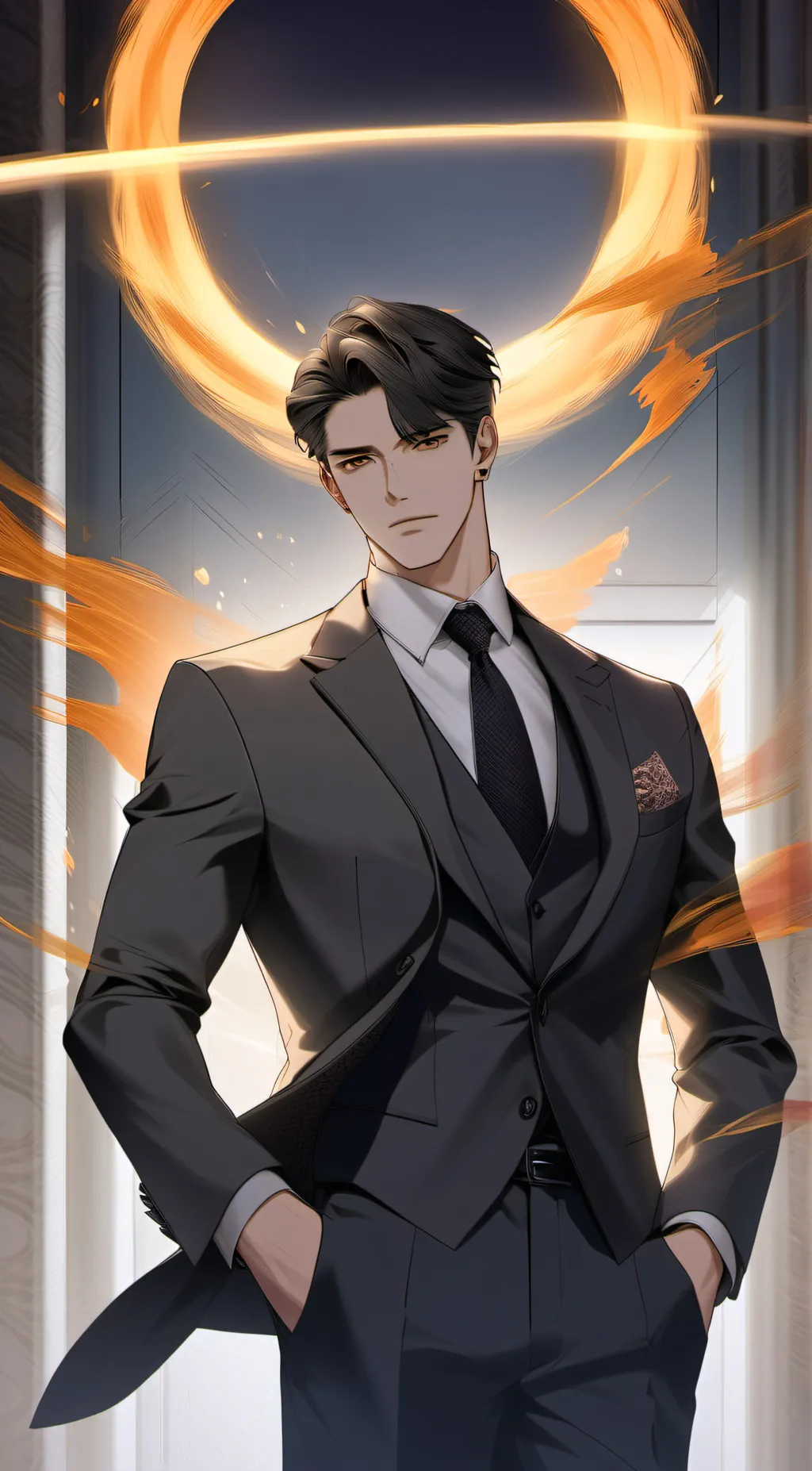 ai character: Chris background