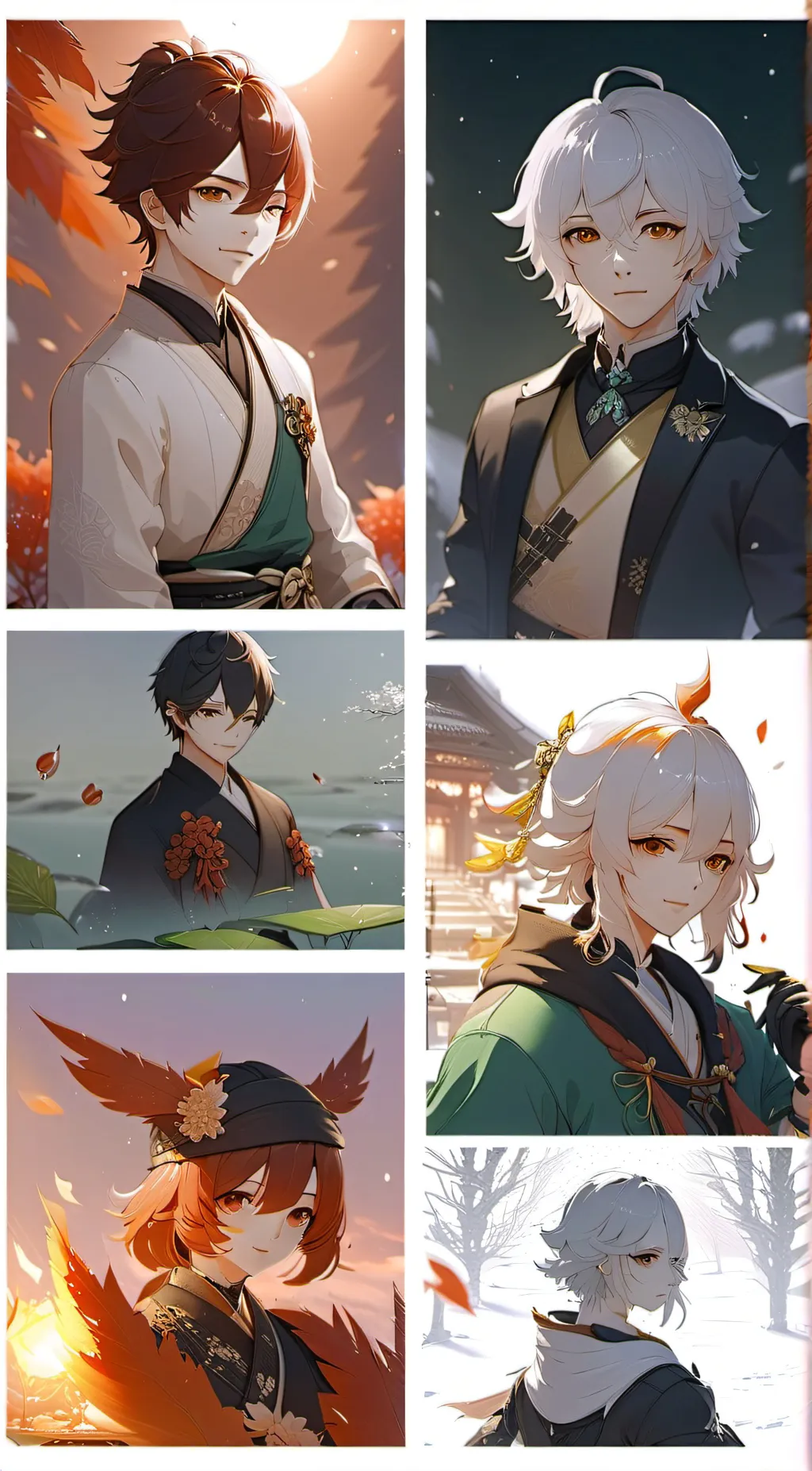 ai character: Genshin impact background