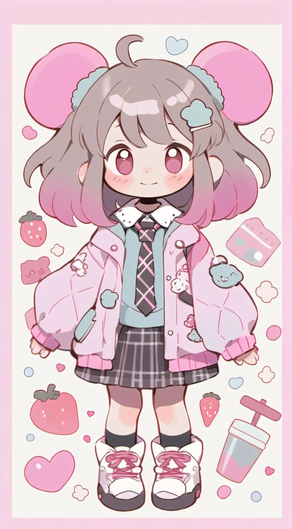 ai character: finley background