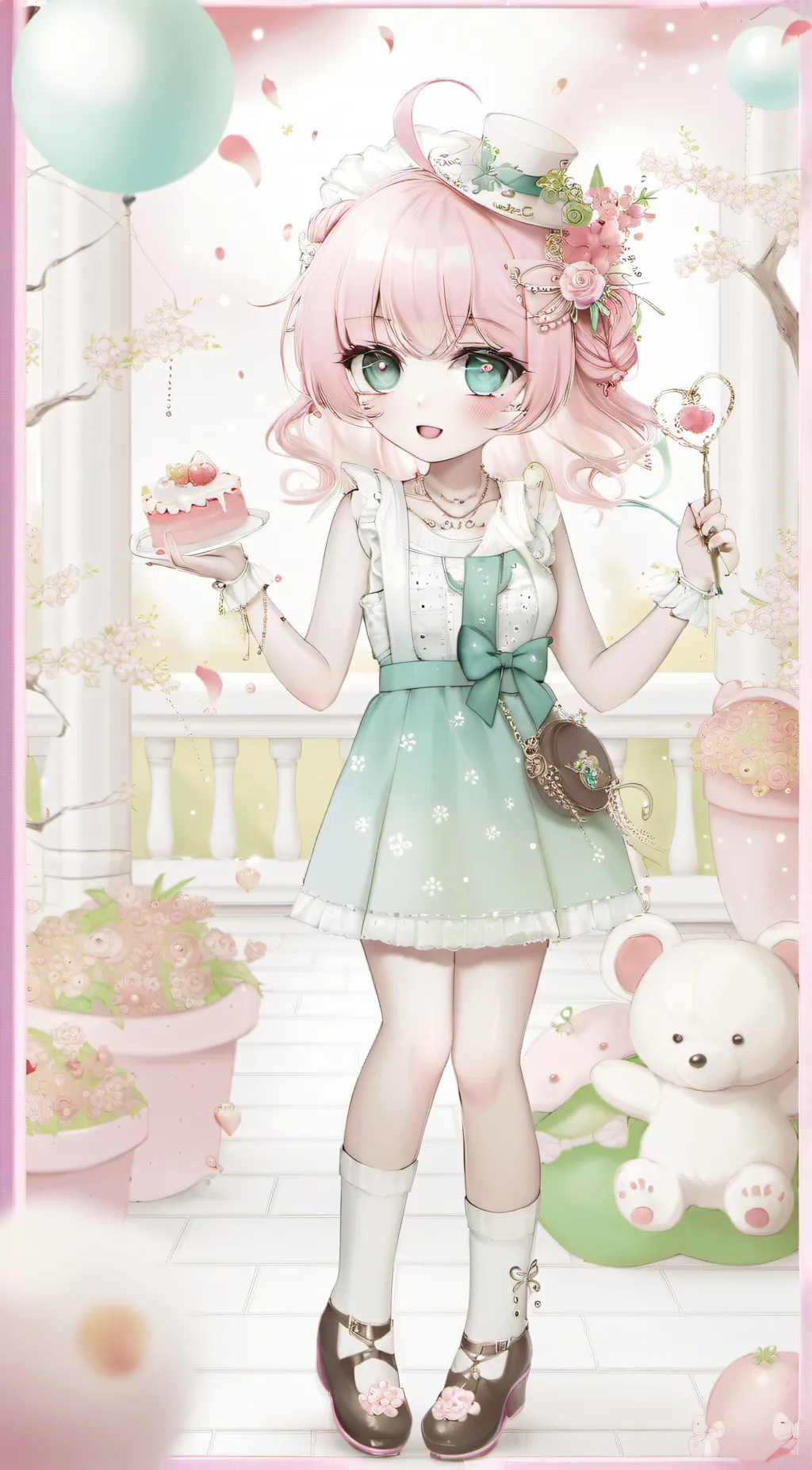 ai character: Becca background