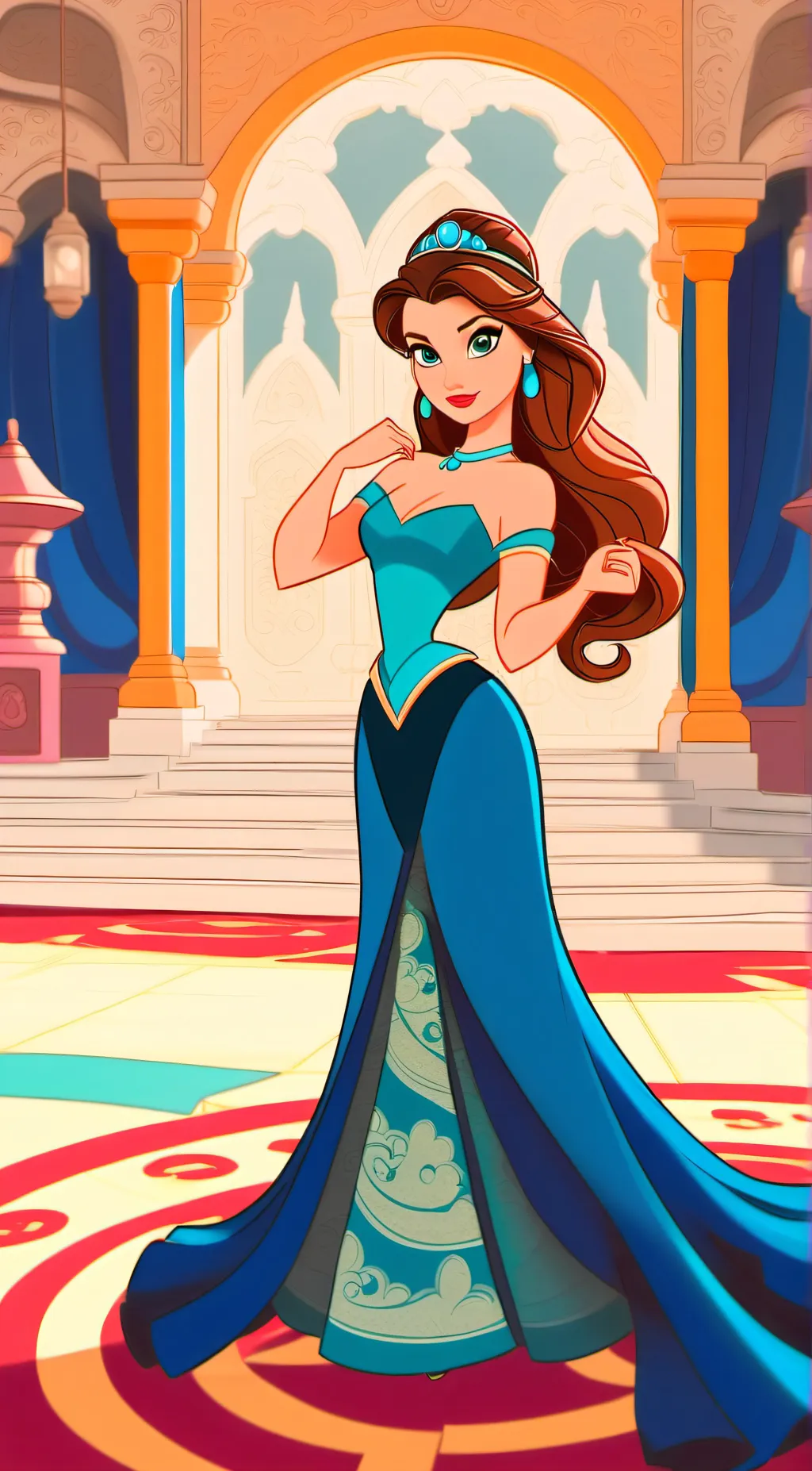 ai character: Ameila background