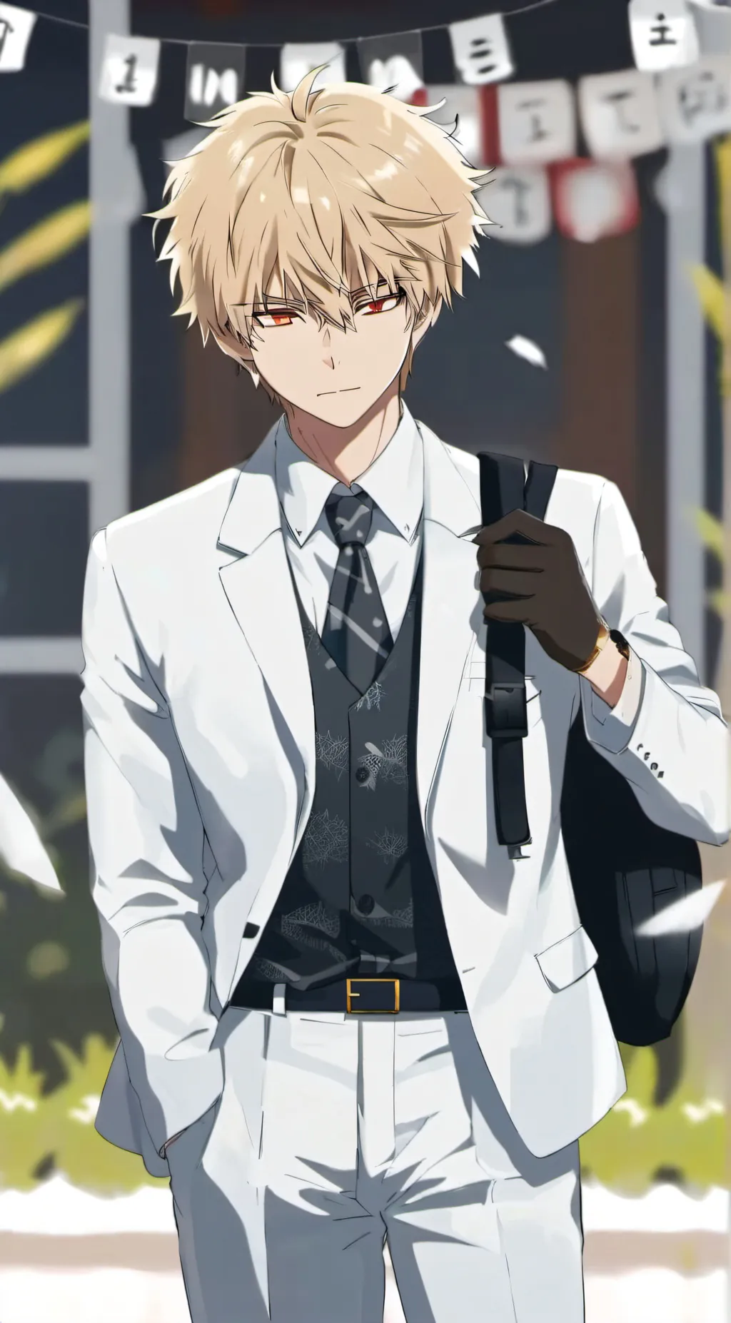 ai character: Bakugo background