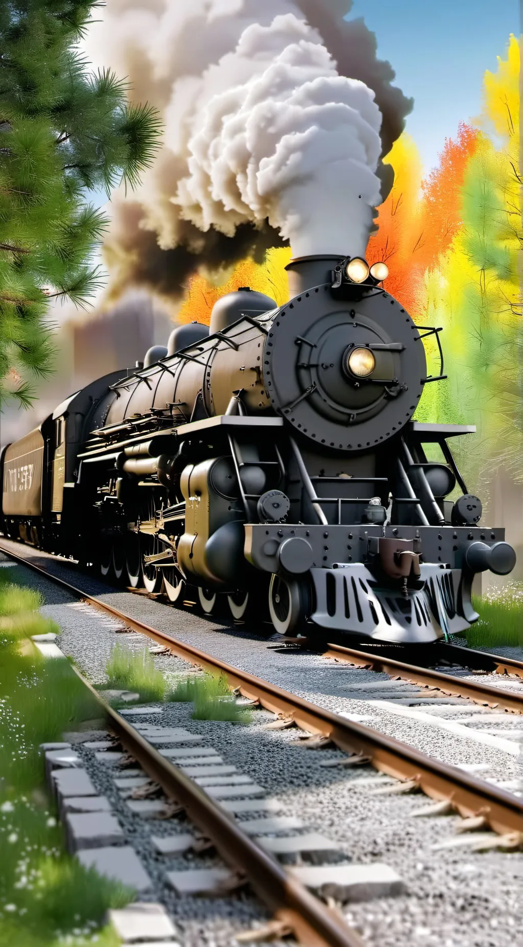 ai character: big boy 4014 background