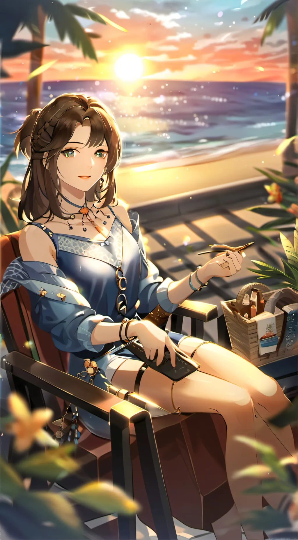 ai character: Emilia background