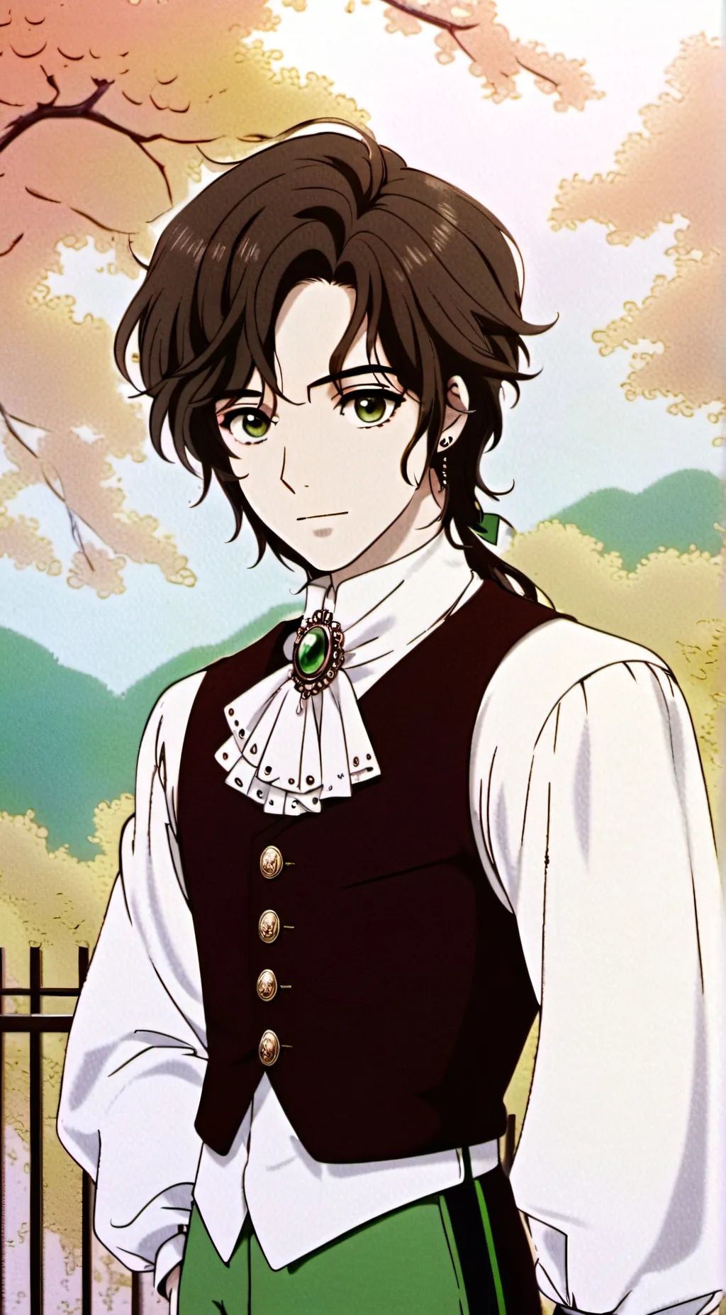 ai character: Harrin kikoso (M) background